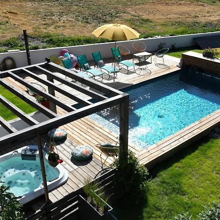 Chalet Serre Cambeou Piscine&Spa 圣沙夫雷 外观 照片