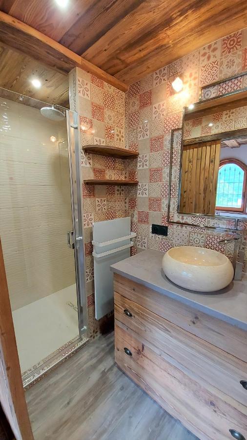 Chalet Serre Cambeou Piscine&Spa 圣沙夫雷 外观 照片