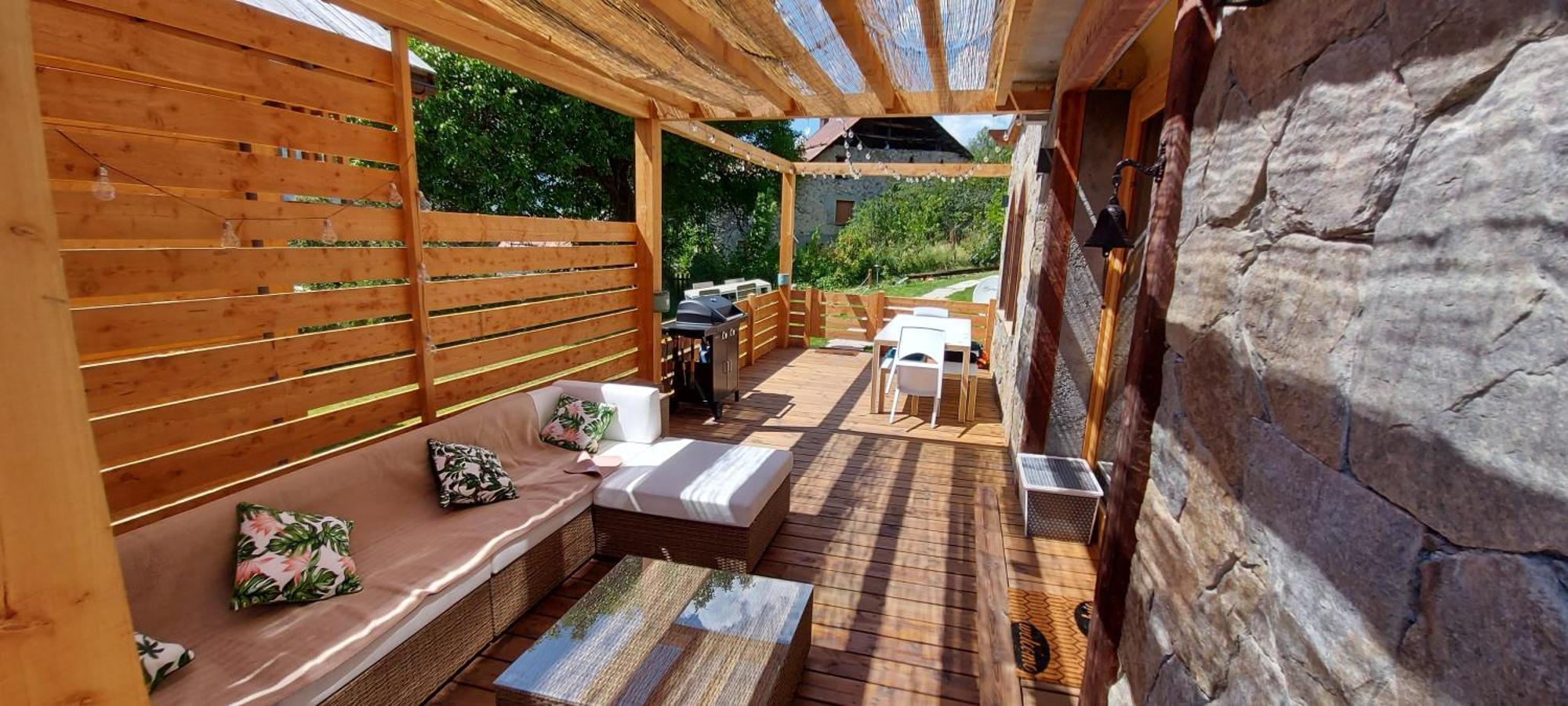 Chalet Serre Cambeou Piscine&Spa 圣沙夫雷 外观 照片