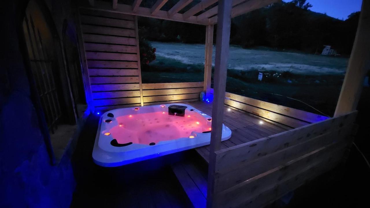 Chalet Serre Cambeou Piscine&Spa 圣沙夫雷 外观 照片
