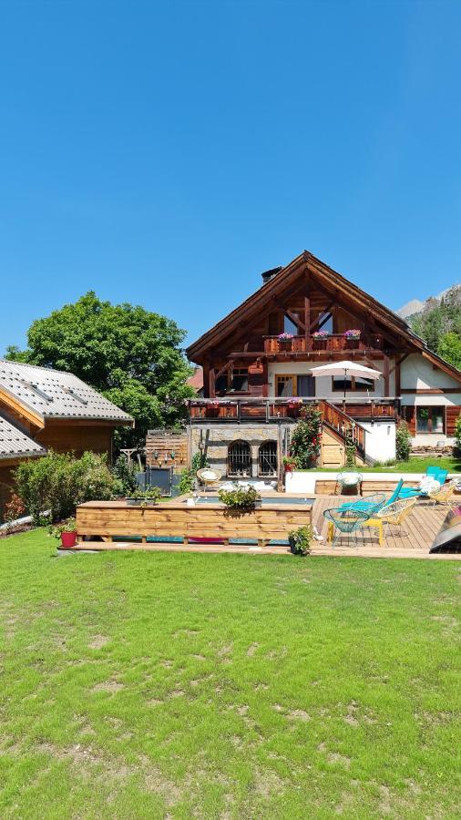 Chalet Serre Cambeou Piscine&Spa 圣沙夫雷 外观 照片