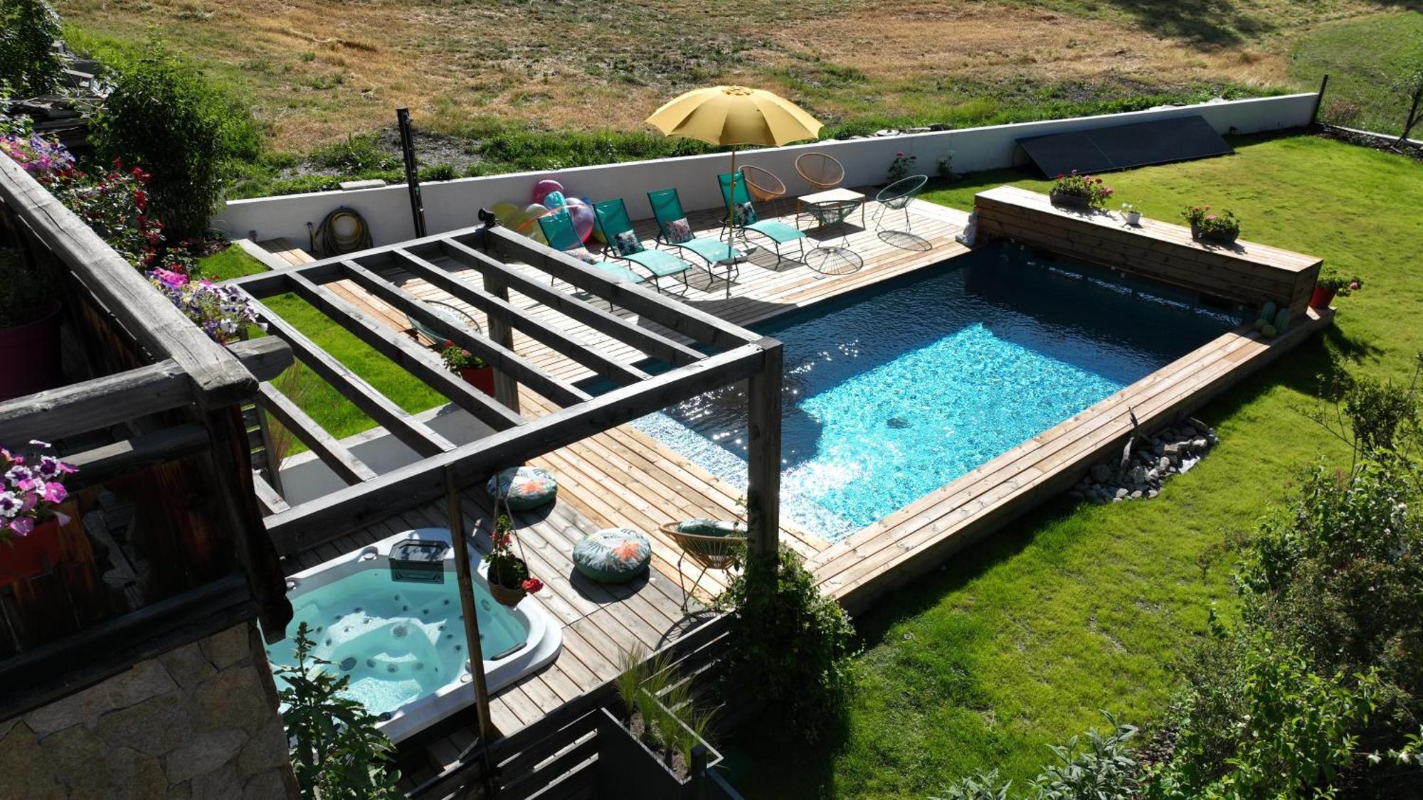 Chalet Serre Cambeou Piscine&Spa 圣沙夫雷 外观 照片